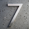 modern house numbers 7