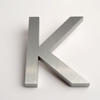 modern house numbers letter K
