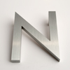 modern house numbers letter N