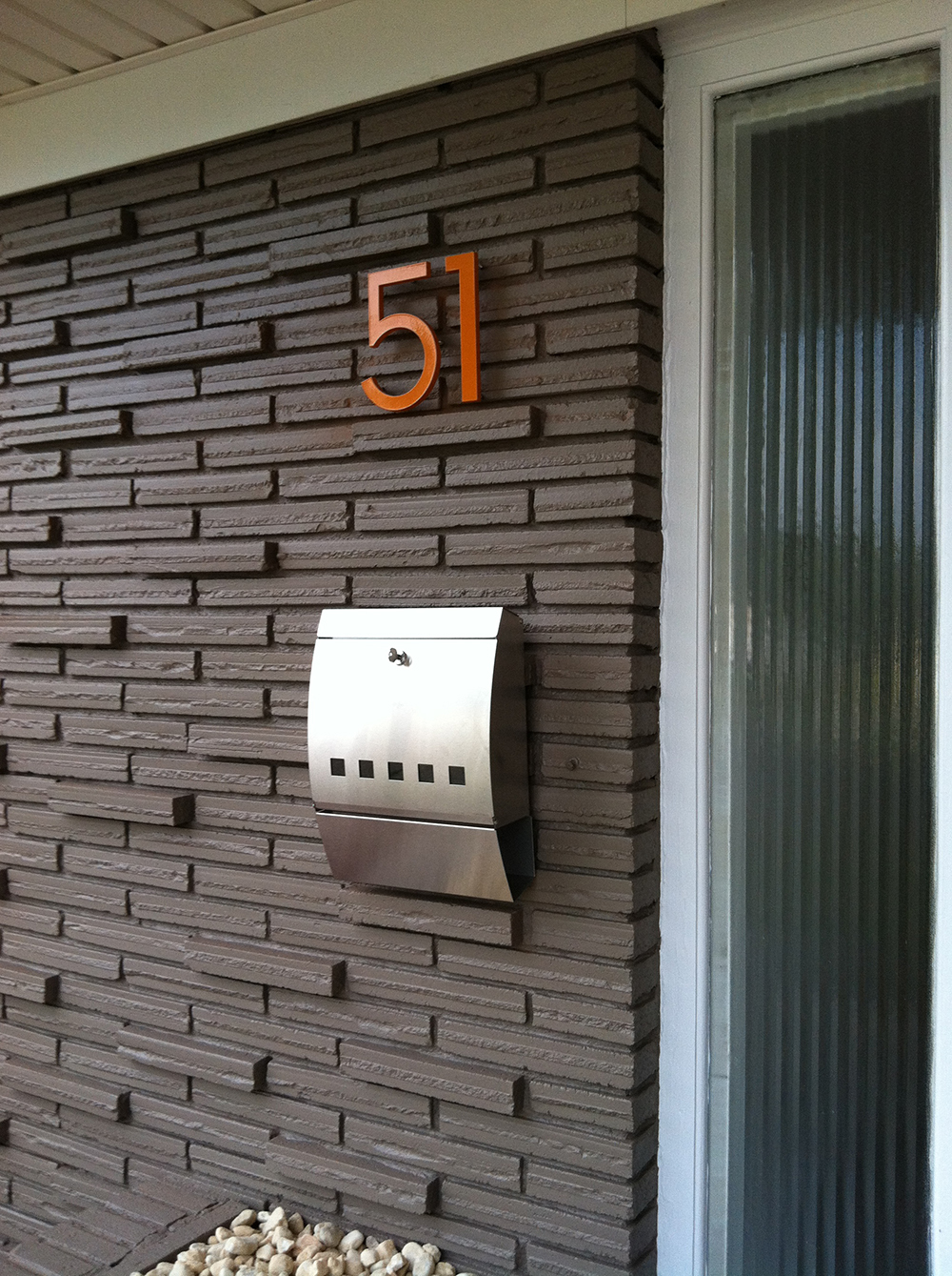 Modern Dwell House Numbers