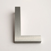 modern house numbers letter L
