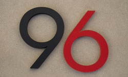 house numbers 96