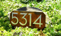 modernder house numbers 5314